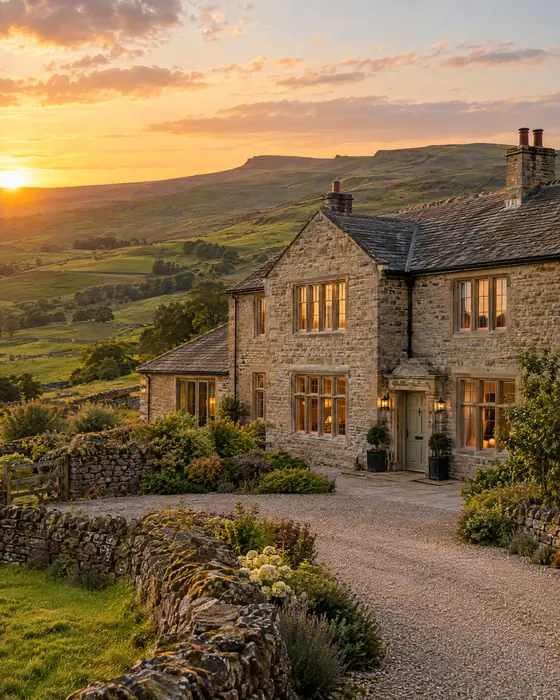 Staged luxury homes photograph