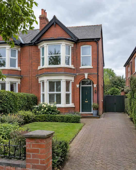 Staged houses photograph